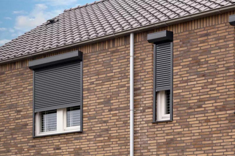 Solar-powered automated shutters